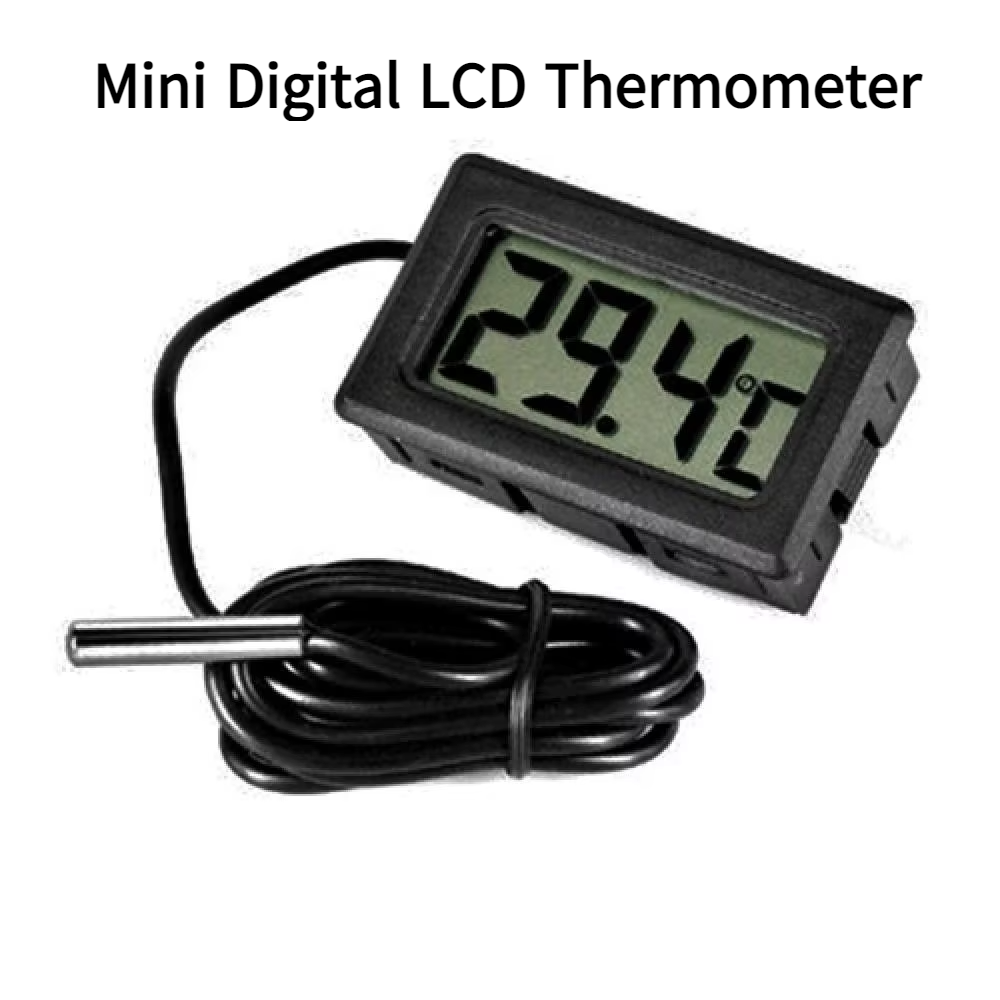 Mini Digital LCD Thermometer T - Digital Hygrometer Probe recension och pris