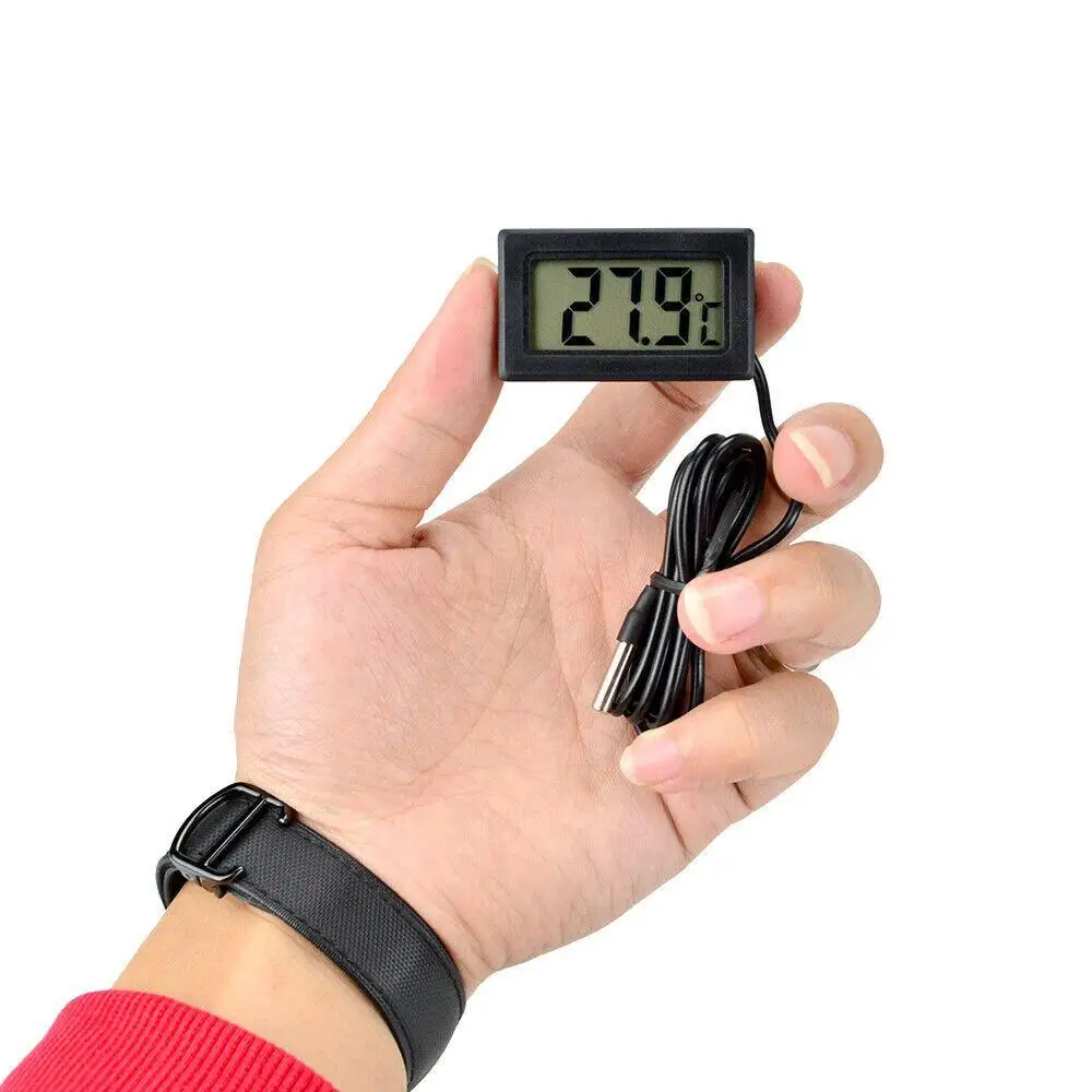 Mini Digital LCD Thermometer T - Digital Hygrometer Probe recension och pris