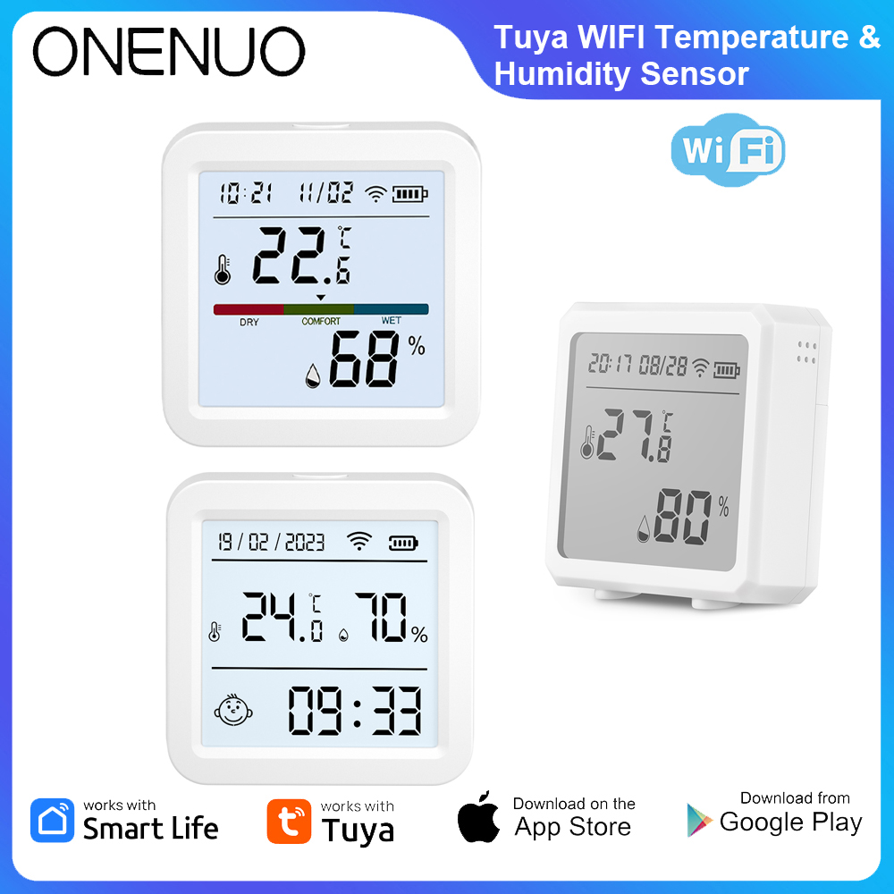 ONENUO Tuya WIFI Temperature H - Digital Hygrometer Probe recension och pris